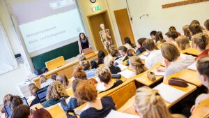 Vorlesung im Hörsaal